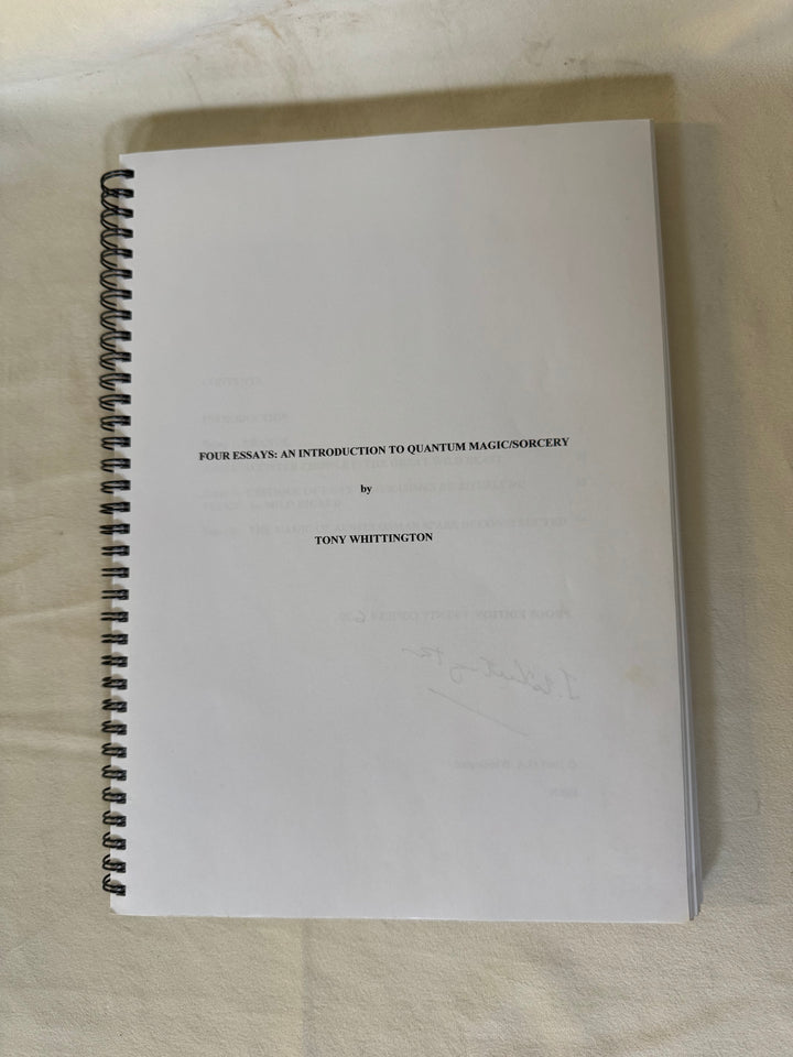 Four Essays: An Introduction to Quantum Magic/Sorcery